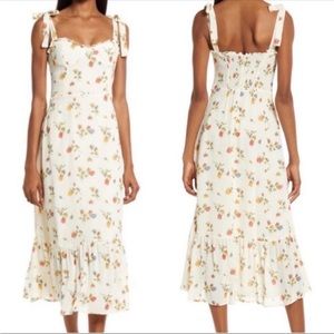 Reformation Nikita dress in Noemi